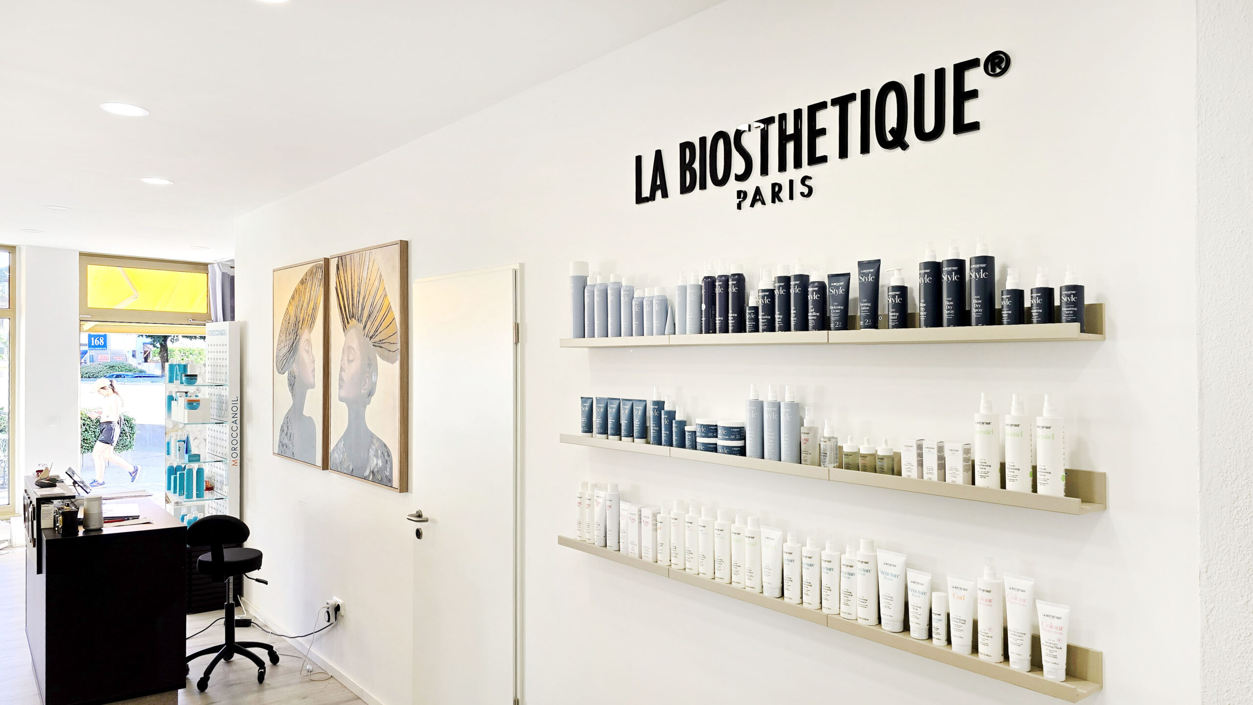 La Biosthétique, Moroccanoil, L’Oréal.